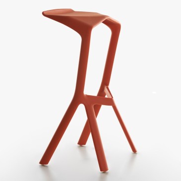 Plank miura stool orange