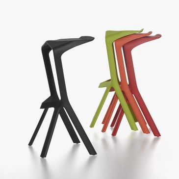 Plank Miura ensemble de 2 tabourets designer Konstantin Grcic | kasa-store