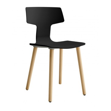 Colos Split GL set van 2 stoelen met houten poten | kasa-store