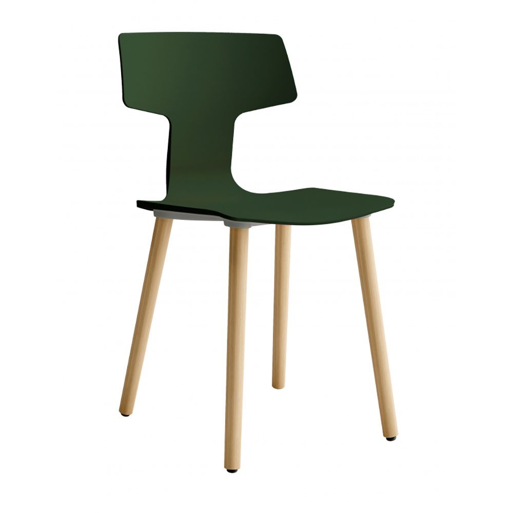 colos split dark green chair