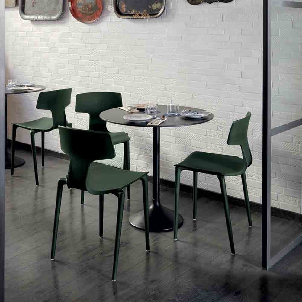 Colos Split set of 4 polypropylene chairs | kasa-store