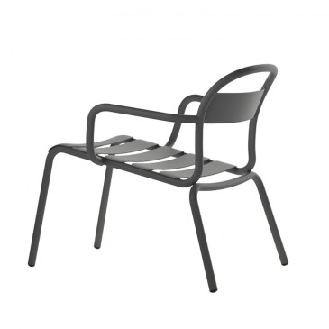 Fauteuil Colos Stecca L gris