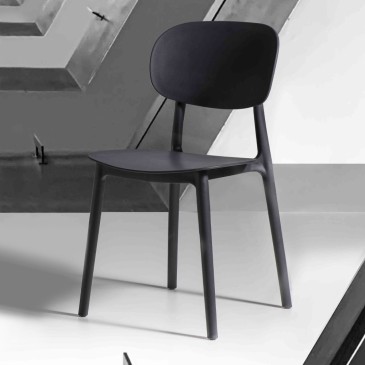 The Seggiola modern chair Fly available in two finishes | kasa-store