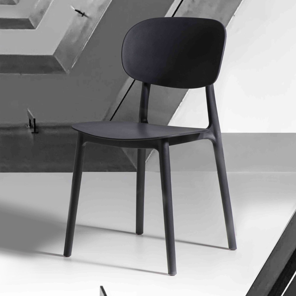 Chaise moderne La Seggiola Fly disponible en deux finitions | kasa-store