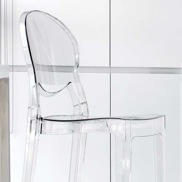 The Ink Chair polycarbonate chair with or without armrests