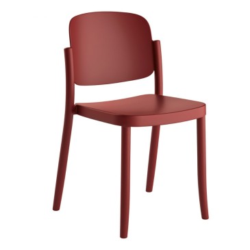 Colos Piazza 1 and Piazza 2 set of 4 polypropylene chairs | kasa.store