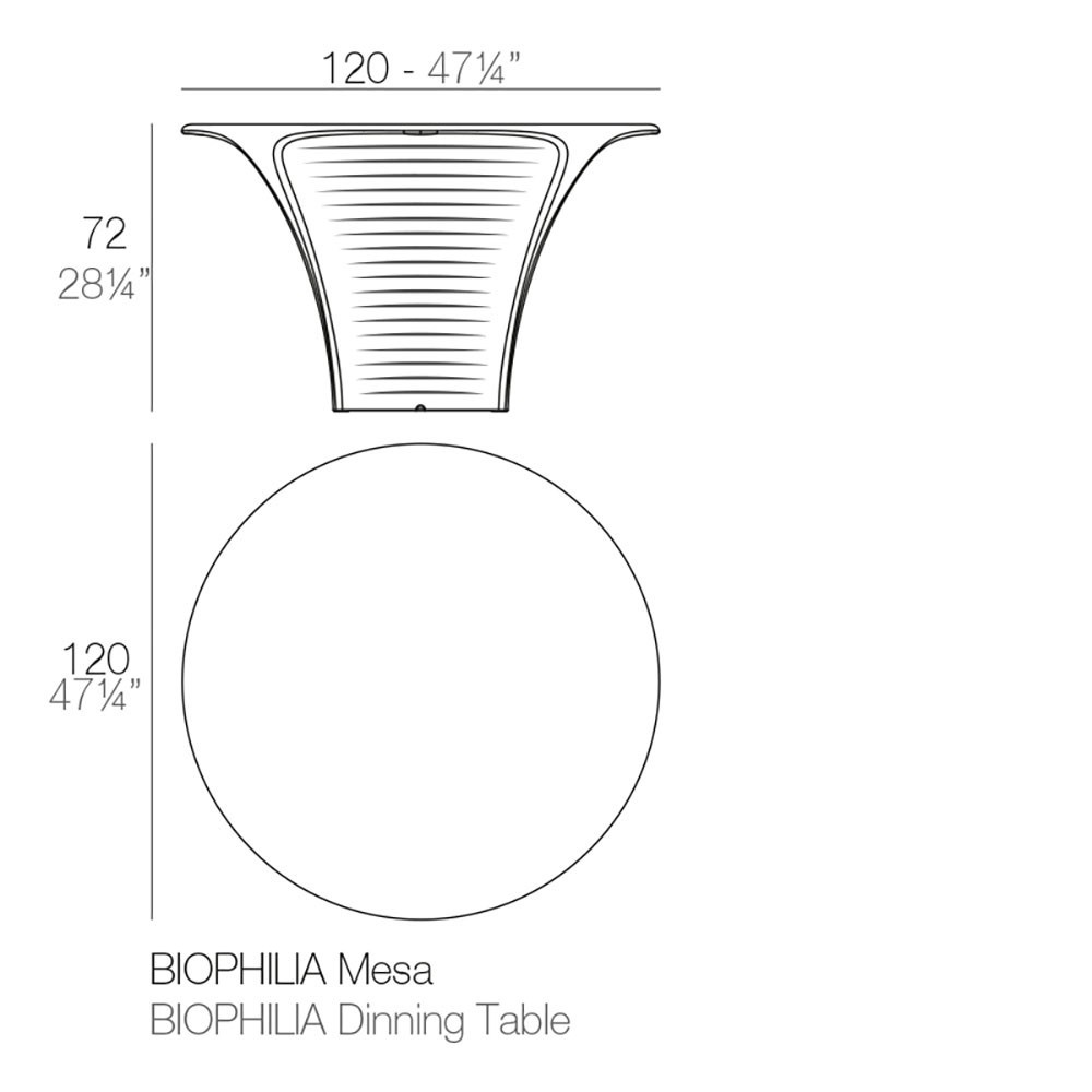 Biophilia stol Vondoma dizajnirao Ross Lovegrove | kasa-store