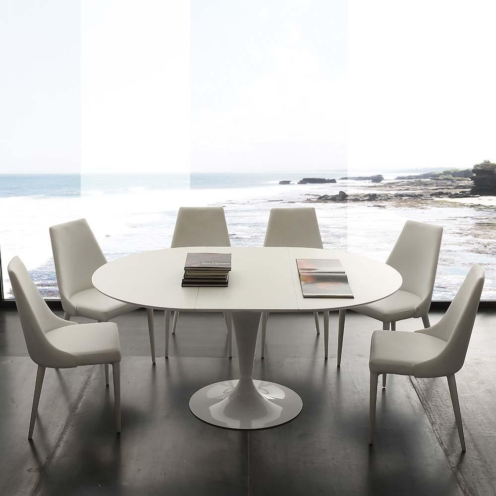 La Seggiola Island extendable round table | kasa-store