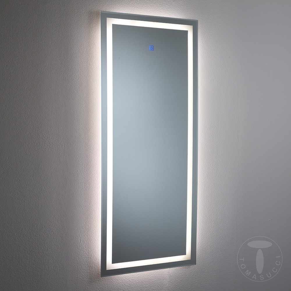 Tomasucci Line zidno ogledalo s LED svjetlom | kasa-store