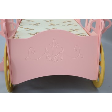 plastiko cinderella carriage bed front