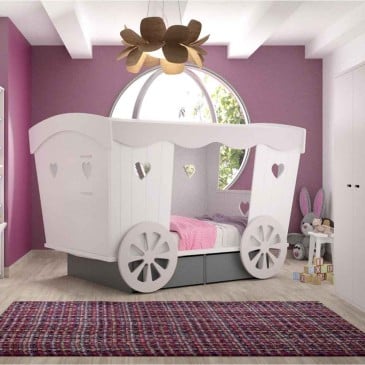 Banco de cama para dormitorio color rosa MORFEO BEDROOM