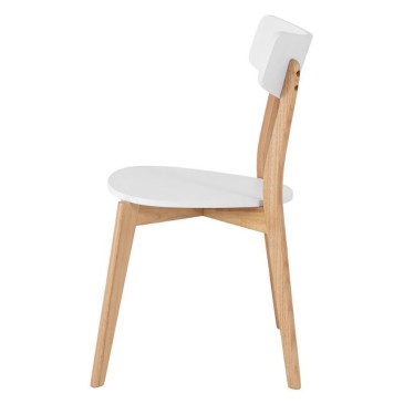 Set of 4 wooden chairs Ava by Somcasa | Kasa-store