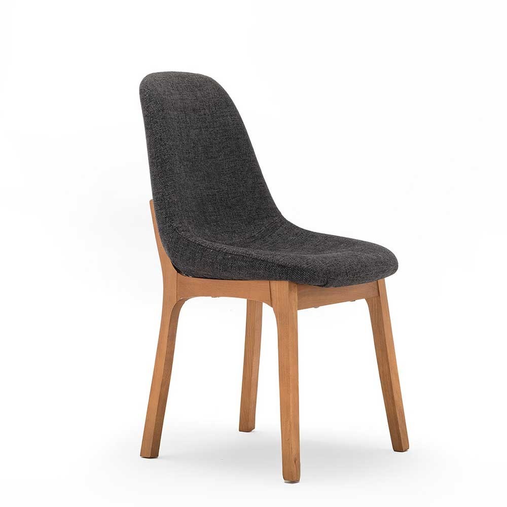 Wood chair in beech wood suitable for living room or kitchen | kasa-store