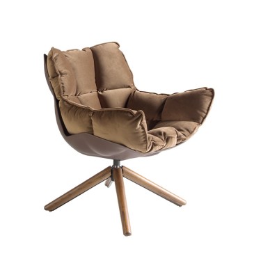 Alma Design X 2Grand fauteuil rembourré avec appui-tête