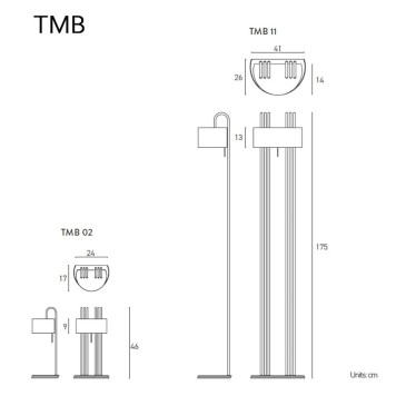 TMB stolna lampa Lumen Center Italia | kasa-store