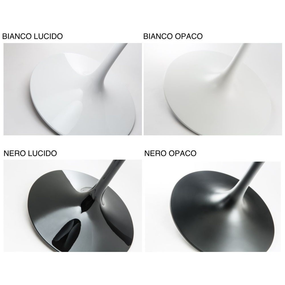 Tavolo Tulip rotondo allungabile con piano in laminam | kasa-store