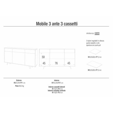 Komoda s funkcijom push &...