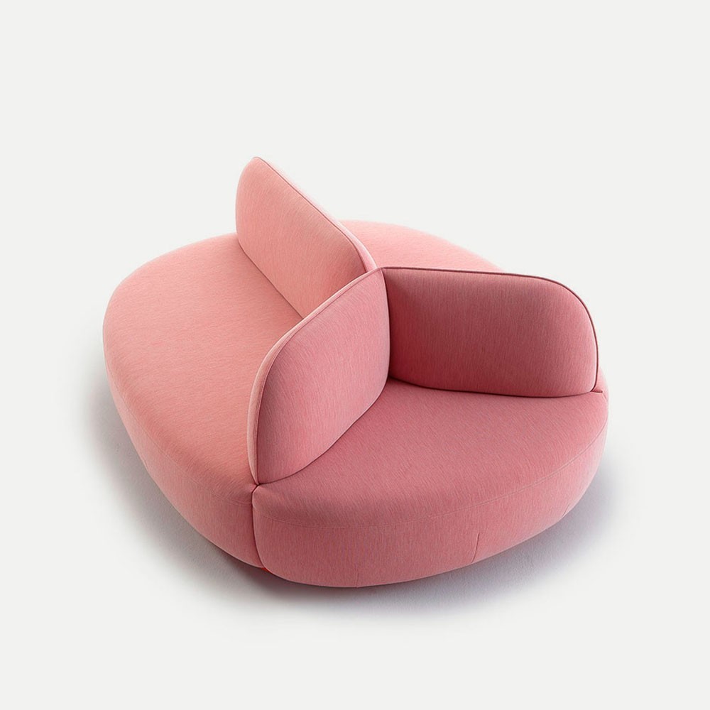 Sancal La Isla divanetto ovale rosa