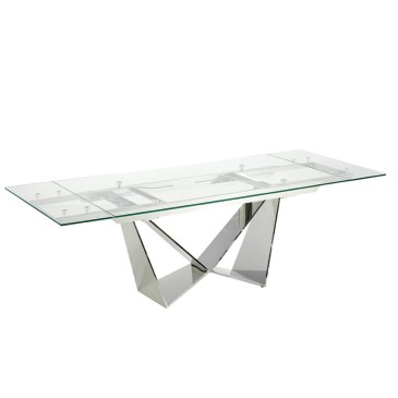 Mesa de jantar de vidro Angel Cerdà | kasa-store