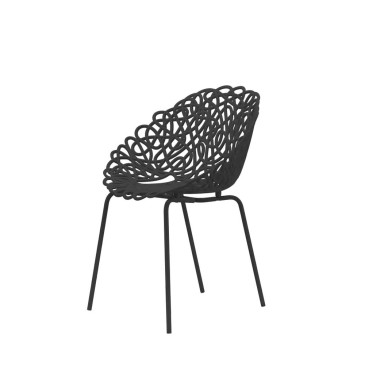 qeeboo cabana chair black