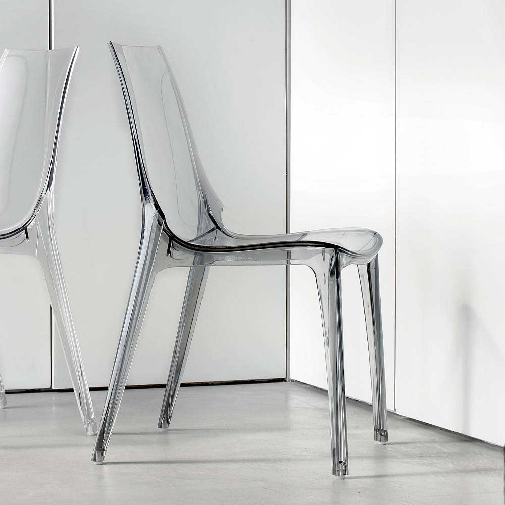 Transparent chair Valery by La Seggiola | kasa-store