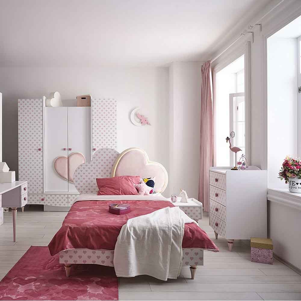 Love single or queen-size bed for girls | kasa-store