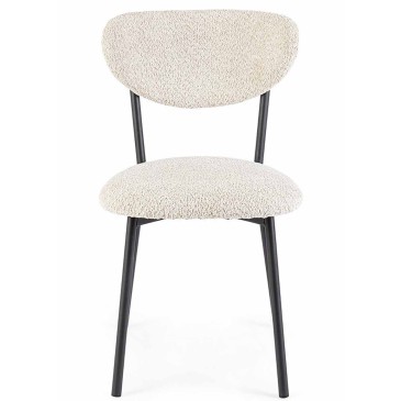 Ludmilla Upholstered Chair by Bizzotto | Kasa-store