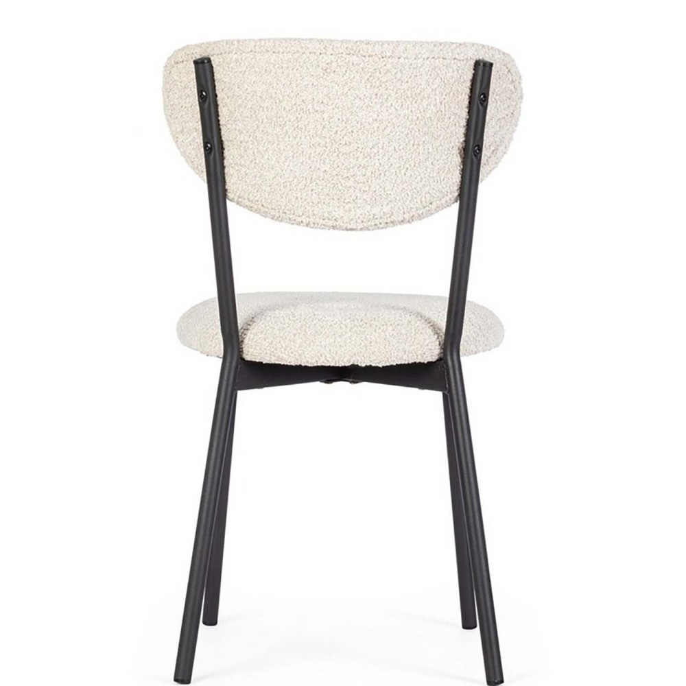 Ludmilla Upholstered Chair by Bizzotto | Kasa-store