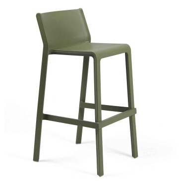 Nardi Trill monobloc stools in polypropylene for outdoor use