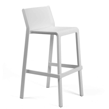 Nardi Trill monobloc stools in polypropylene for outdoor use