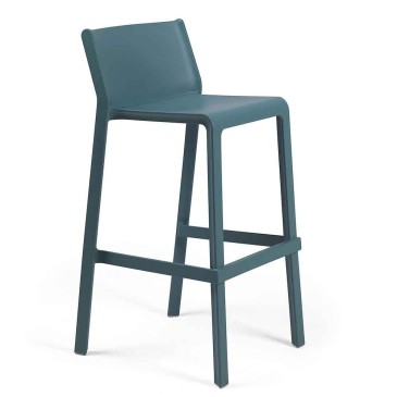 Nardi Trill monobloc stools in polypropylene for outdoor use