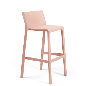 Nardi Trill monobloc stools in polypropylene for outdoor use