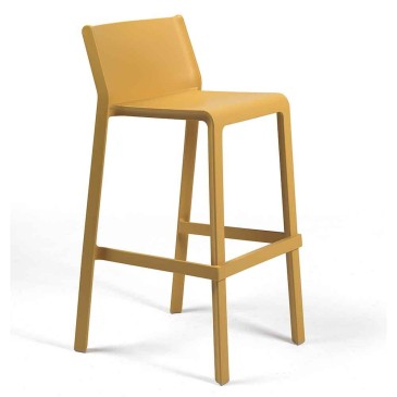 Nardi Trill monobloc stools in polypropylene for outdoor use