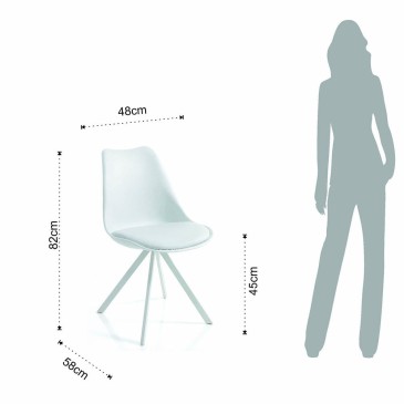 Chaise Kiki Slim de Tomasucci | Kasa-magasin