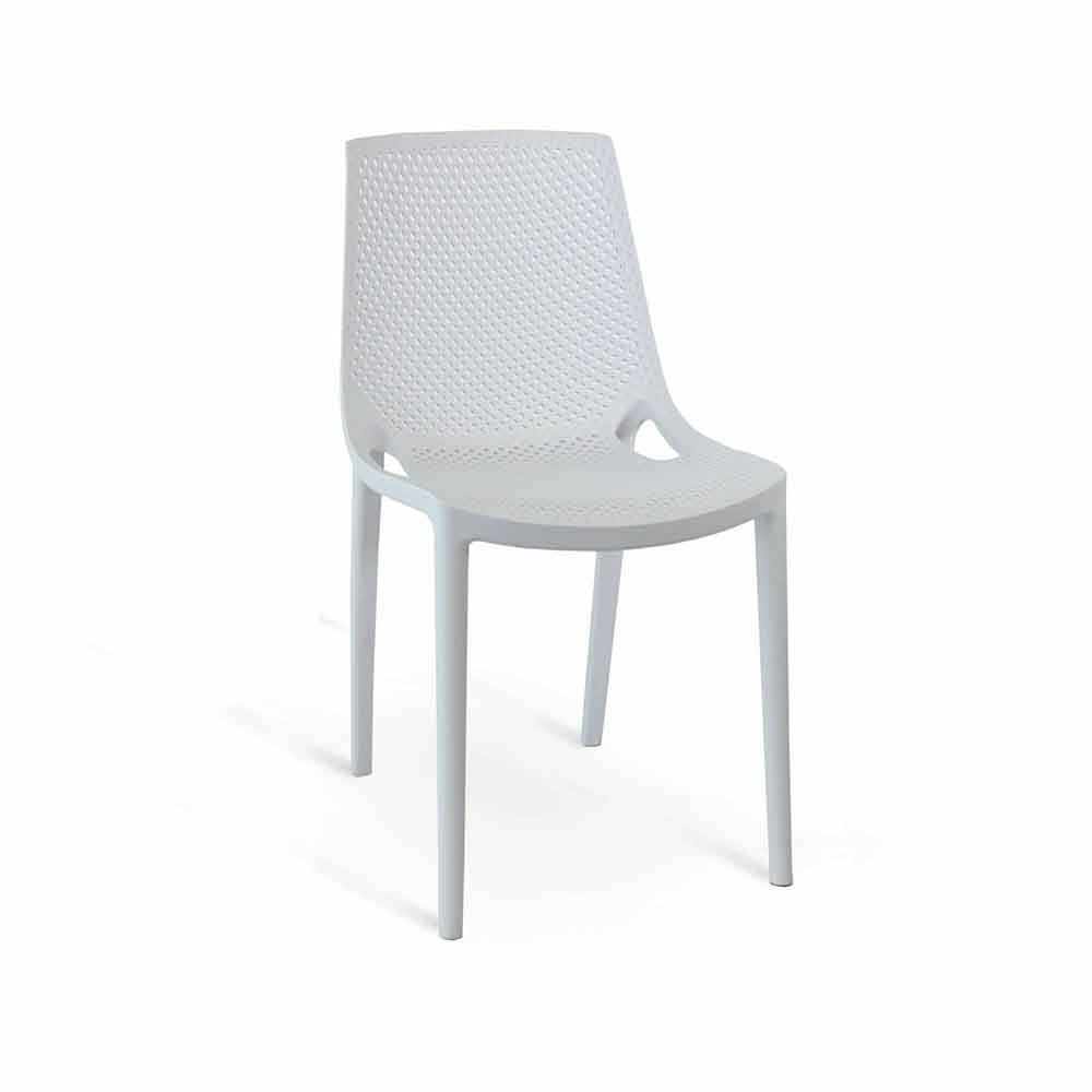 cribel lilac polypropylene chair