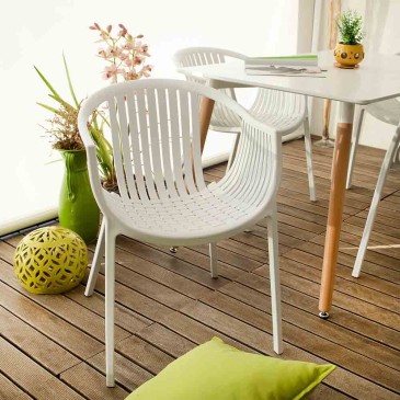 Aida polypropylene garden chair