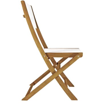 Venturina folding chair in acacia wood