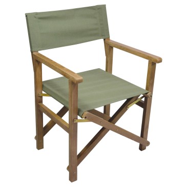 Chaise de réalisateur Capri en bois de roquet