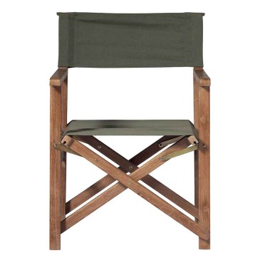 Chaise de réalisateur Capri en bois de roquet