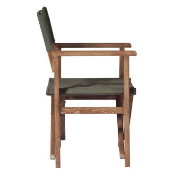 Chaise de réalisateur Capri en bois de roquet