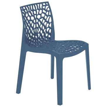 grandsoleil gruvyer petrol blue chair