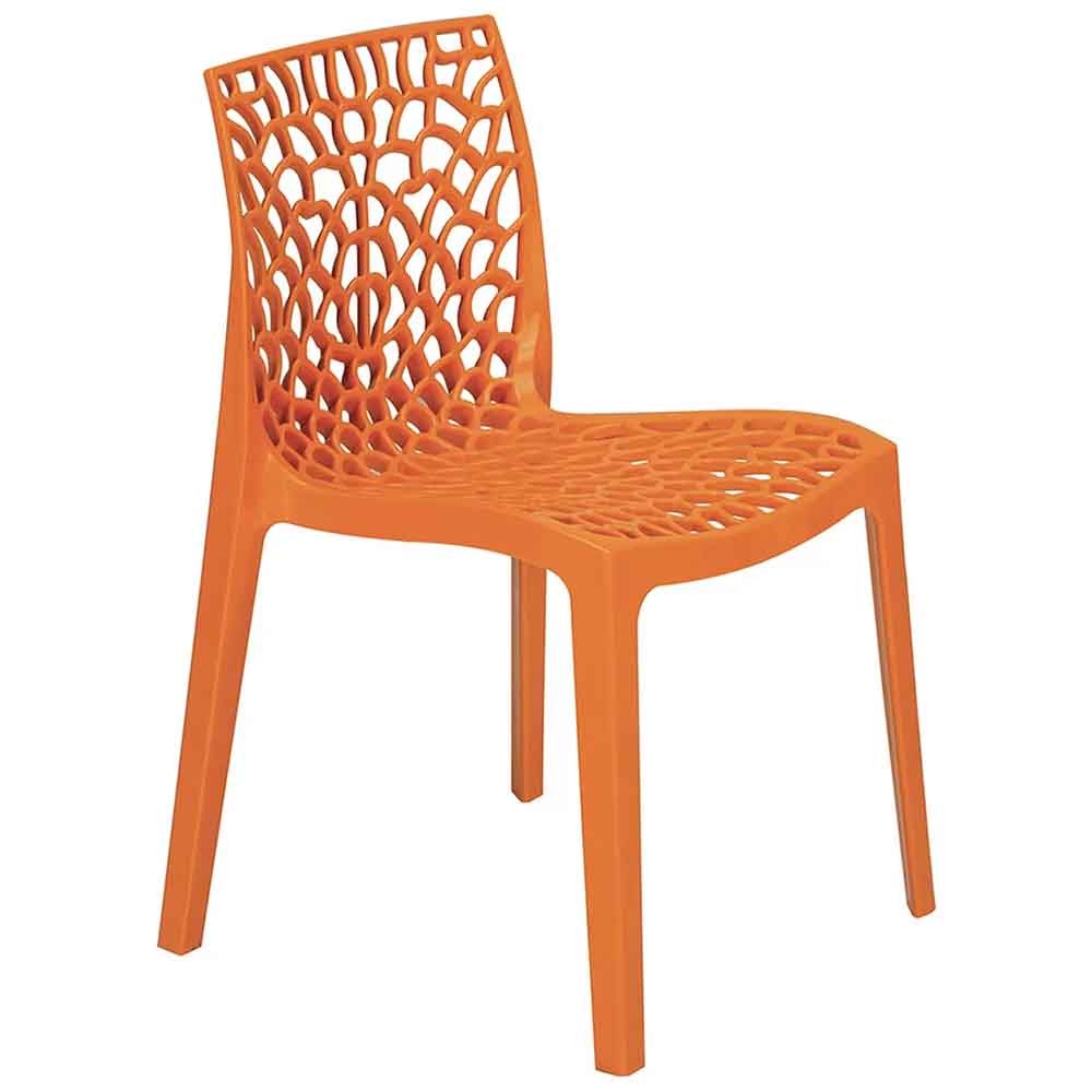 grandsoleil gruvyer orange chair