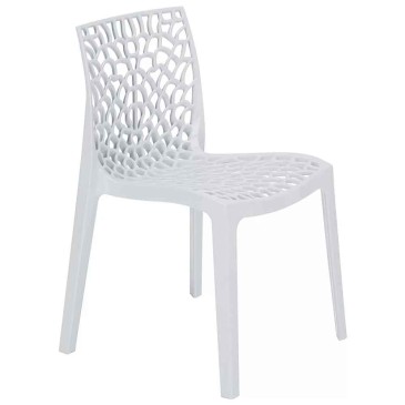 chaise gruvyer grandsoleil blanc