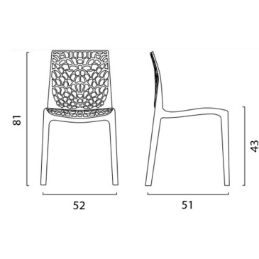 Chaise Grandsoleil Gruvyer...