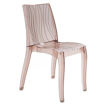 grandsoleil chair dune transparent brown