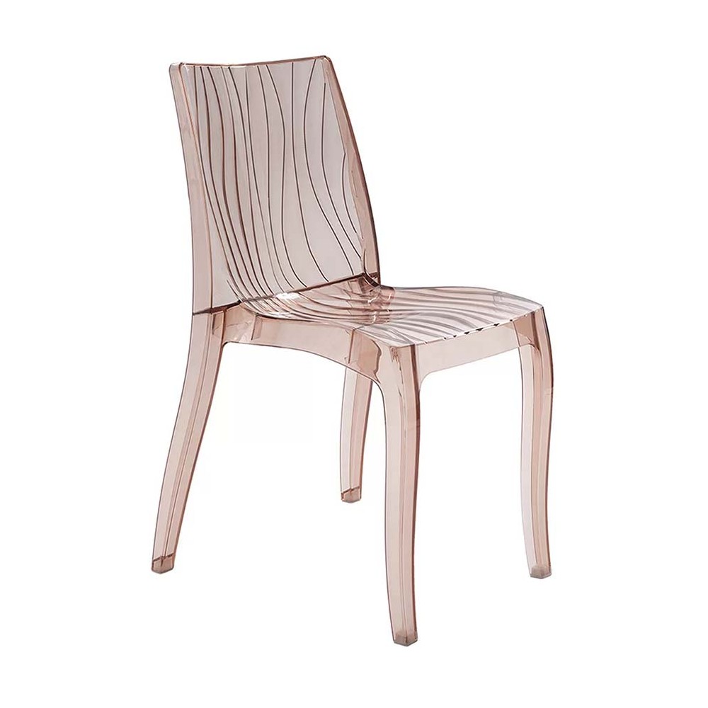 grandsoleil chair dune transparent brown