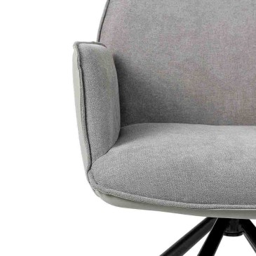 Carlyn swivel chair by Somcasa suitable for all types of furniture