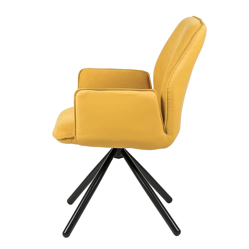 Carlyn swivel chair by Somcasa suitable for all types of furniture