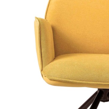 Carlyn swivel chair by Somcasa suitable for all types of furniture