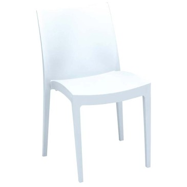 Venice white chair